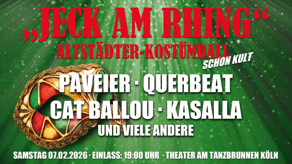 Jeck am Rhing 2026 am 07.02.2026